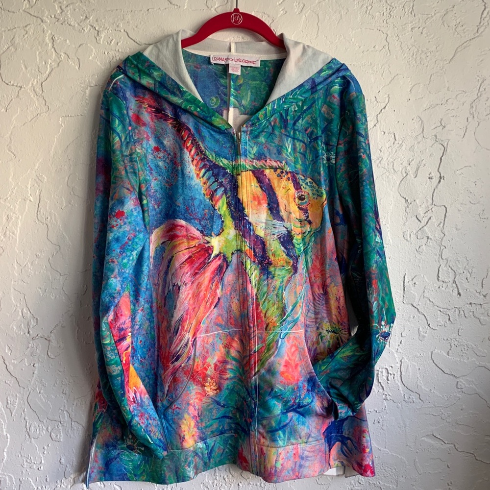 Leoma Lovegrove Hoodie Size Large